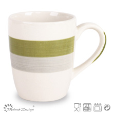 Simple Stripe Design Ceramic Stoneware Mug